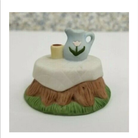 Vintage HOMCO Home Interior 1462 & 1426 Picnic Bears Porcelain Figurines - Picture 5 of 10